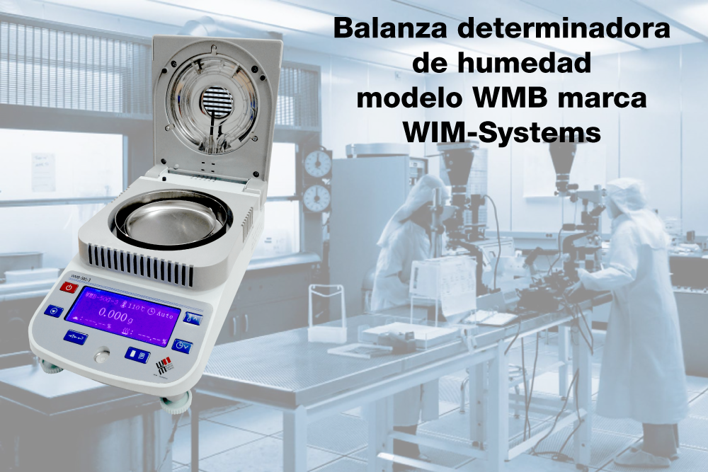 Balanza determinadora de humedad