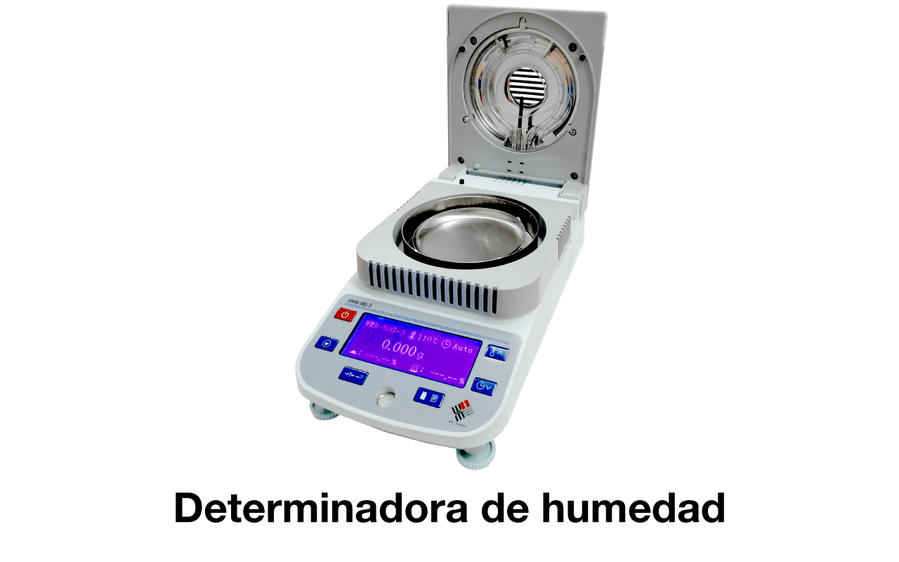 balanza determinadora de humedad WIM-Systems