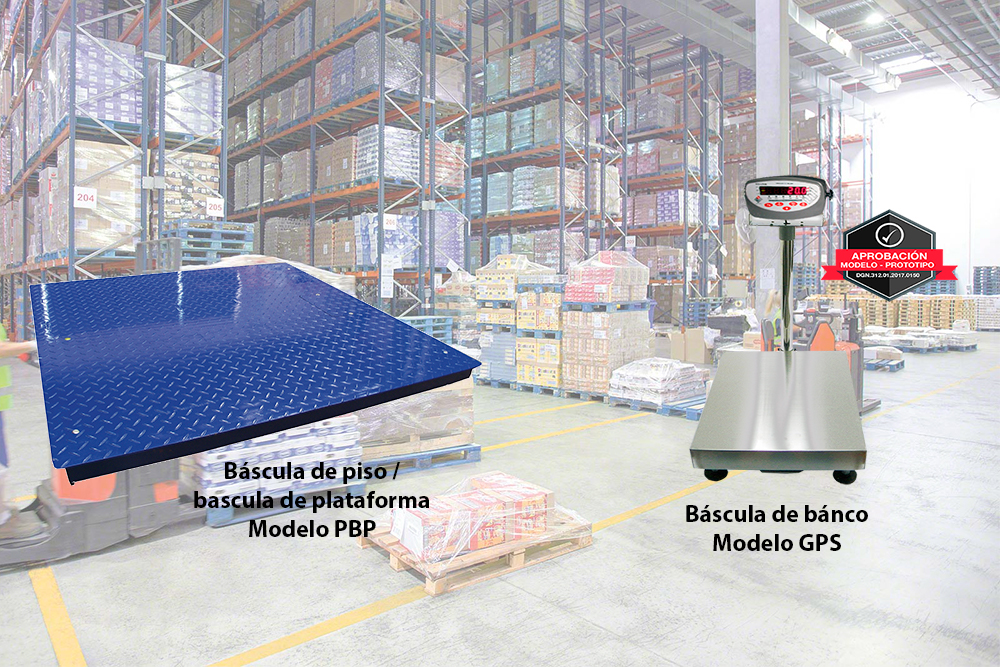 banner basculas de plataforma / básculas de piso